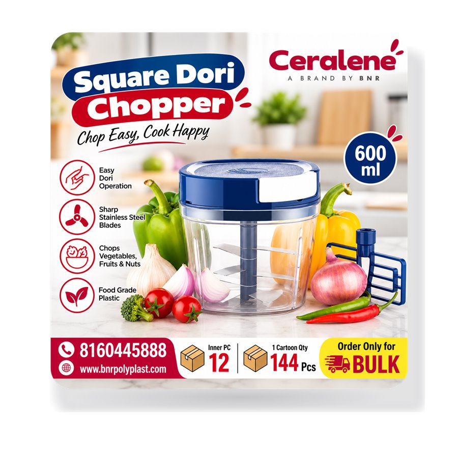 Sqaure Chopper -600 ML