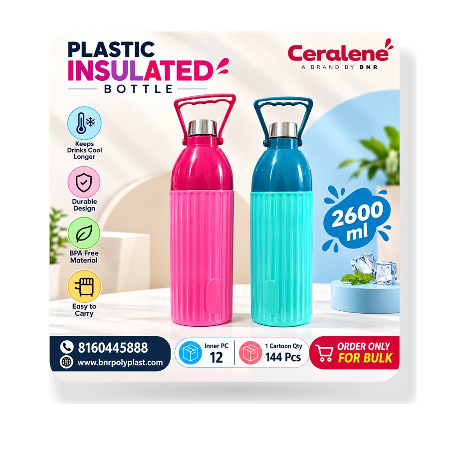 Plastic Insulated Bottle