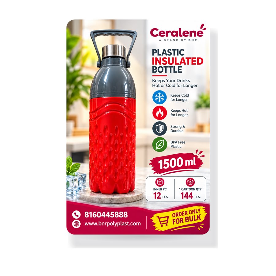 Plastic Insulated Bottle