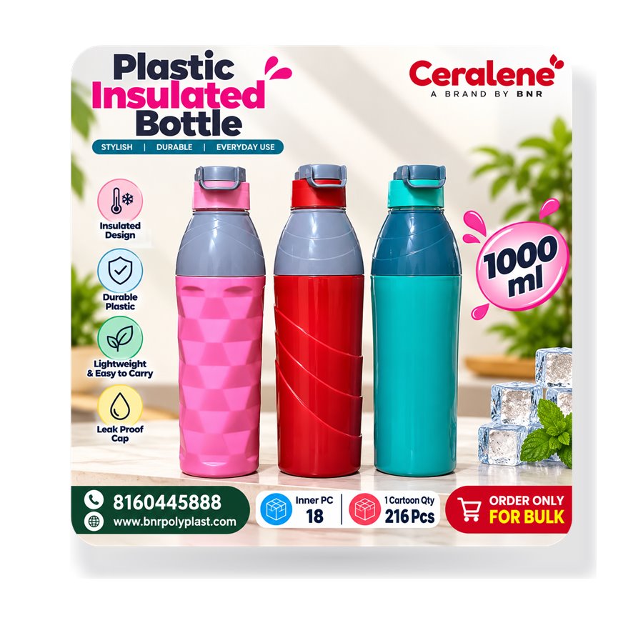 Plastic Insulated Bottle