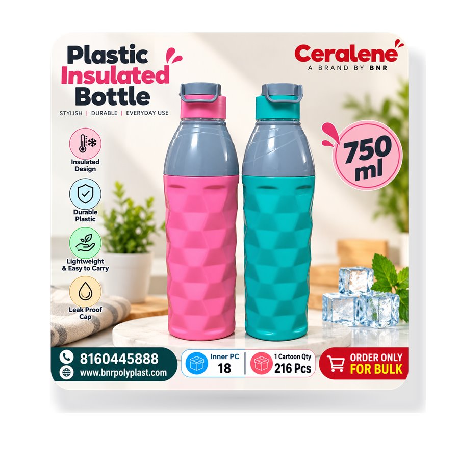 Plastic Insulated Bottle