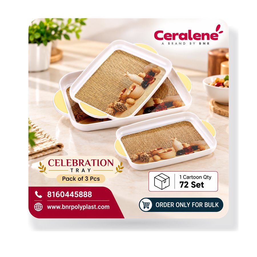 Celebration Tray (color- grey)