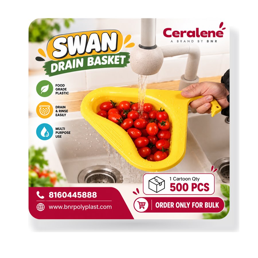 Swan Drain Basket