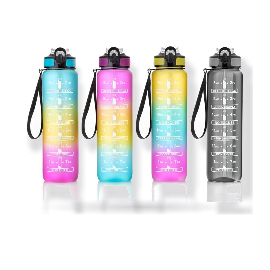 Motivational 1 liter Fridge Bottel
